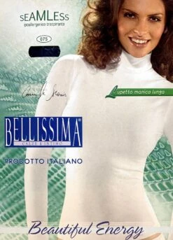 Lupetto Donna Manica Lunga Microfibra Bellissima 075 Scontatissimo