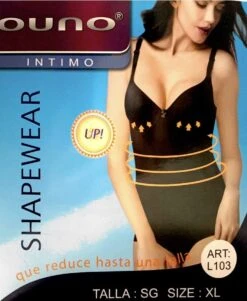 Body Donna Microfibra Shape Modellante Ouno L103/8032
