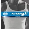 Canottiera Uomo 100% Cotone Costine Cagi 1100 -Stile Intimo Negozio 1100