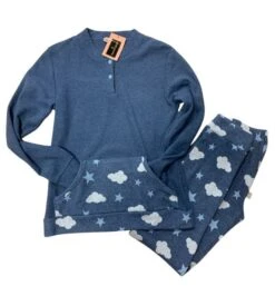 Pigiama Donna Cotone Felpato Nazzareno Gabrielli 2039 Outlet