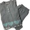 Pigiama Donna Cotone Felpato Punto Milano Coccolami 2420 Outlet -Stile Intimo Negozio 2420