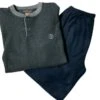 Pigiama Uomo Cotone Felpato Punto Milano Nazzareno Gabrielli 3062 -Stile Intimo Negozio 3062