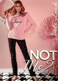 Pigiama Donna Caldo Cotone Nottingham 34610 Offerta Speciale
