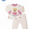 Pigiama Neonata Cotone Felpato Ellepi 4047 Prezzo Promozionale -Stile Intimo Negozio 4047 2
