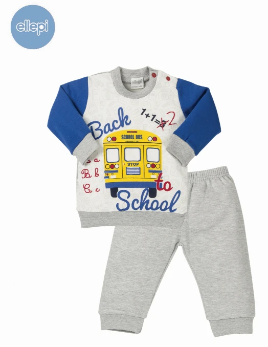 Pigiama Neonato Cotone Felpato Ellepi 4050 Occasione Unica 3 Pigiama Neonato Cotone Felpato Ellepi 4050 Occasione Unica