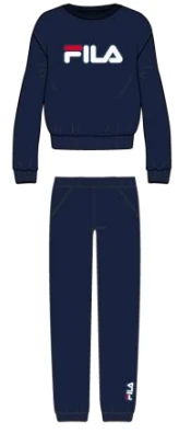 Tuta Donna Girocollo Fila 4060 Cotone Felpato Invernale 3 Tuta Donna Girocollo Fila 4060 Cotone Felpato Invernale