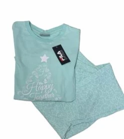 Pigiama Donna Fila 4068 Cotone Caldo Invernale -Stile Intimo Negozio 4068 b