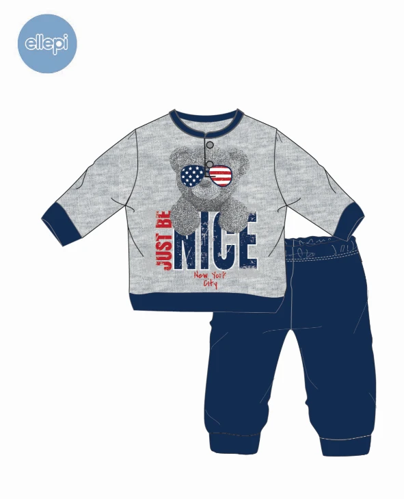 Pigiama Bambino Cotone Caldo Felpato Ellepi 4077 Special Price 2 Pigiama Bambino Cotone Caldo Felpato Ellepi 4077 Special Price