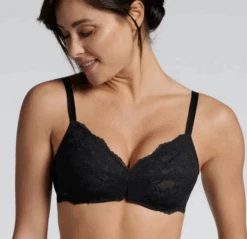 Reggiseno Coppa C Senza Ferretto Pizzo Elasticizzato Belseno Essere 490 -Stile Intimo Negozio 490 n