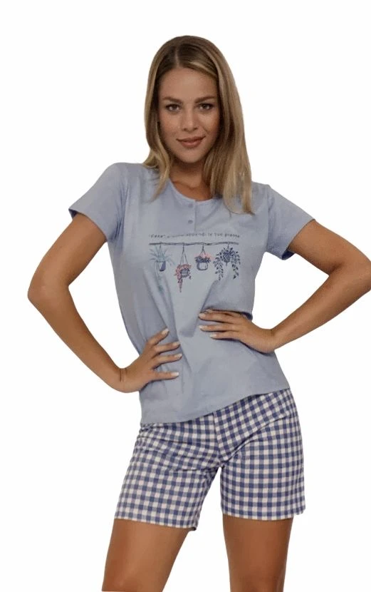 Pigiama Donna Corto 100% Cotone IL GRANCHIO Lady 815 Special Price 3 Pigiama Donna Corto 100% Cotone IL GRANCHIO Lady 815 Special Price