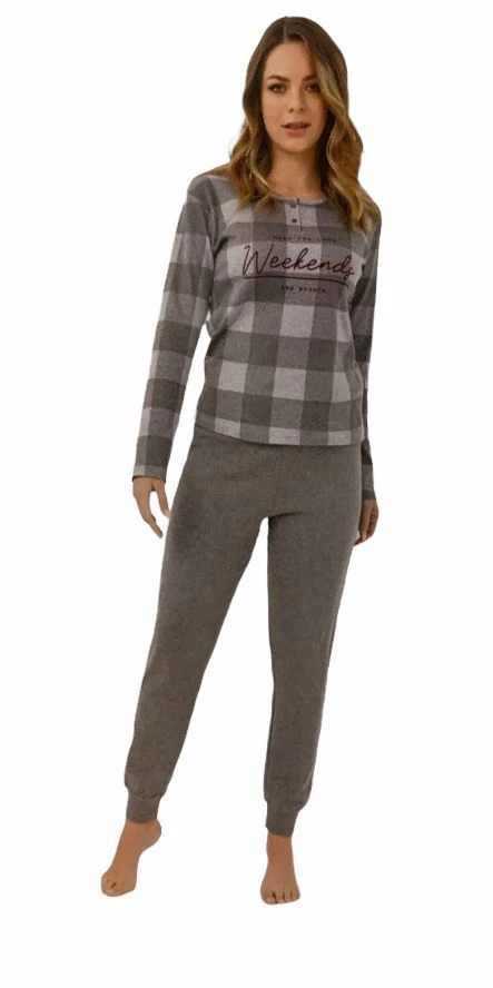 Pigiama Donna 100% Caldo Cotone Il Granchio 6004 4 Pigiama Donna 100% Caldo Cotone Il Granchio 6004 - immagine 2