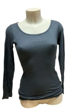 Maglia Donna Manica Lunga Viscosa Elasticizzata Krizia 8638 Outlet