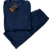 Pigiama Uomo 100% Cotone Interlock Invernale Nazzareno Gabrielli 80 -Stile Intimo Negozio 80