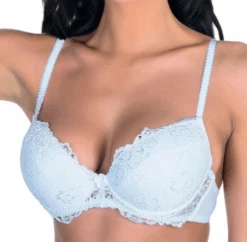 Reggiseno Balconcino Push-Up Pizzo Coppa C Aris Chiara -Stile Intimo Negozio catturachiara