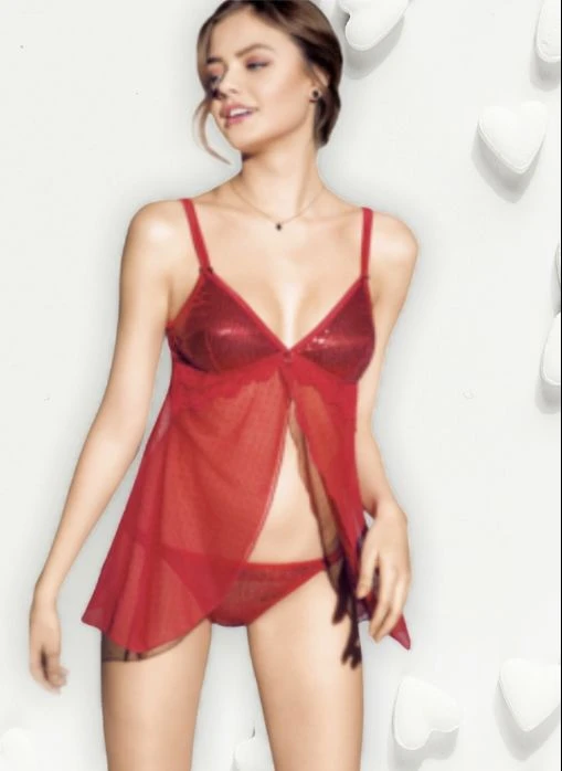 Baby Doll Sexy Tulle Infiore Agrifoglio Outlet 3 Baby Doll Sexy Tulle Infiore Agrifoglio Outlet