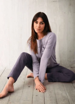 Pigiama Donna Cotone Caldo Jadea Home 5164 -Stile Intimo Negozio dddd 1