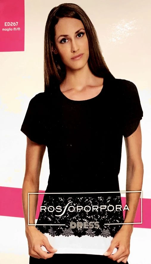 Maglia Donna Sottogiacca Mezza Manica Rossoporpora ED267 OFFERTA