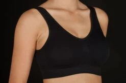 Reggiseno Brassiere Microfibra Seamless Senza Cuciture Selene Louise -Stile Intimo Negozio louise negro del selene img 9999 7 1