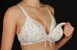 Reggiseno Allattamento Cotone Stampato Imbottito Coppa C Selene Luz -Stile Intimo Negozio luz estampado 17w6404 1