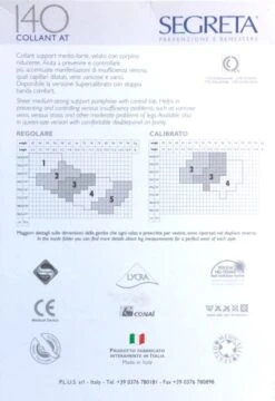 Collant Segreta 140 Compressione Graduata IBICI 5 Collant Segreta 140 Compressione Graduata IBICI -Stile Intimo Negozio photo 2018 06 15 09 39 45 1