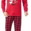Pigiama Uomo Natalizio Caldo Cotone Cocobaci 5998 -Stile Intimo Negozio r 1