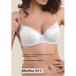 Reggiseno Balconcino Imbottitura Leggera Coppa C Aris Martina -Stile Intimo Negozio reggiseno 01 martina c aris