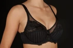 Reggiseno Con Ferretto Senza Imbottitura Coppa C-E Selene Art. Mariluz -Stile Intimo Negozio s mariluz negro