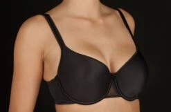 Reggiseno Con Ferretto Microfibra Imbottito Coppa E Selene Sara -Stile Intimo Negozio sara negro 17w5973 1