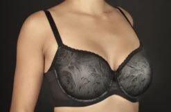 Reggiseno Balconcino Imbottito Coppa C Selene Violeta -Stile Intimo Negozio violeta negro 17w3259